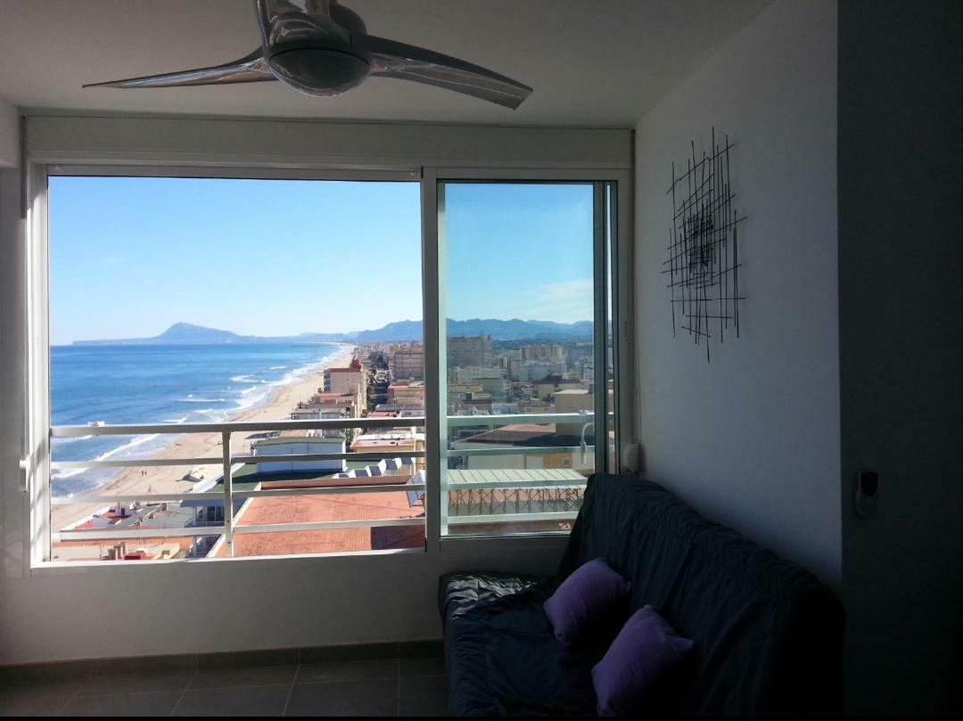 Acogedor Apartamento Con Vistas Al Mar. Bellreguard Eksteriør billede